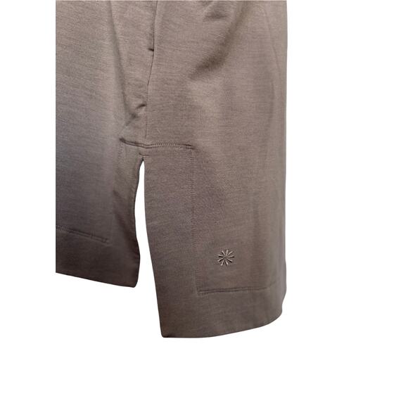 Athleta Long Sleeve Crewneck Top Brown Women’s Small Soft Knit Lightweight - Picture 2 of 8